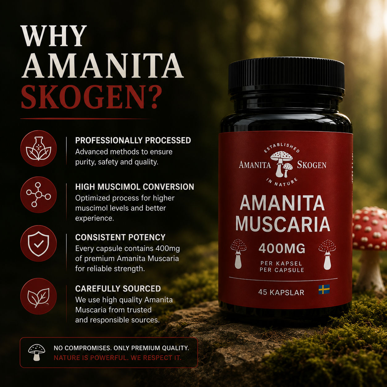 Amanita Muscaria - 400mg