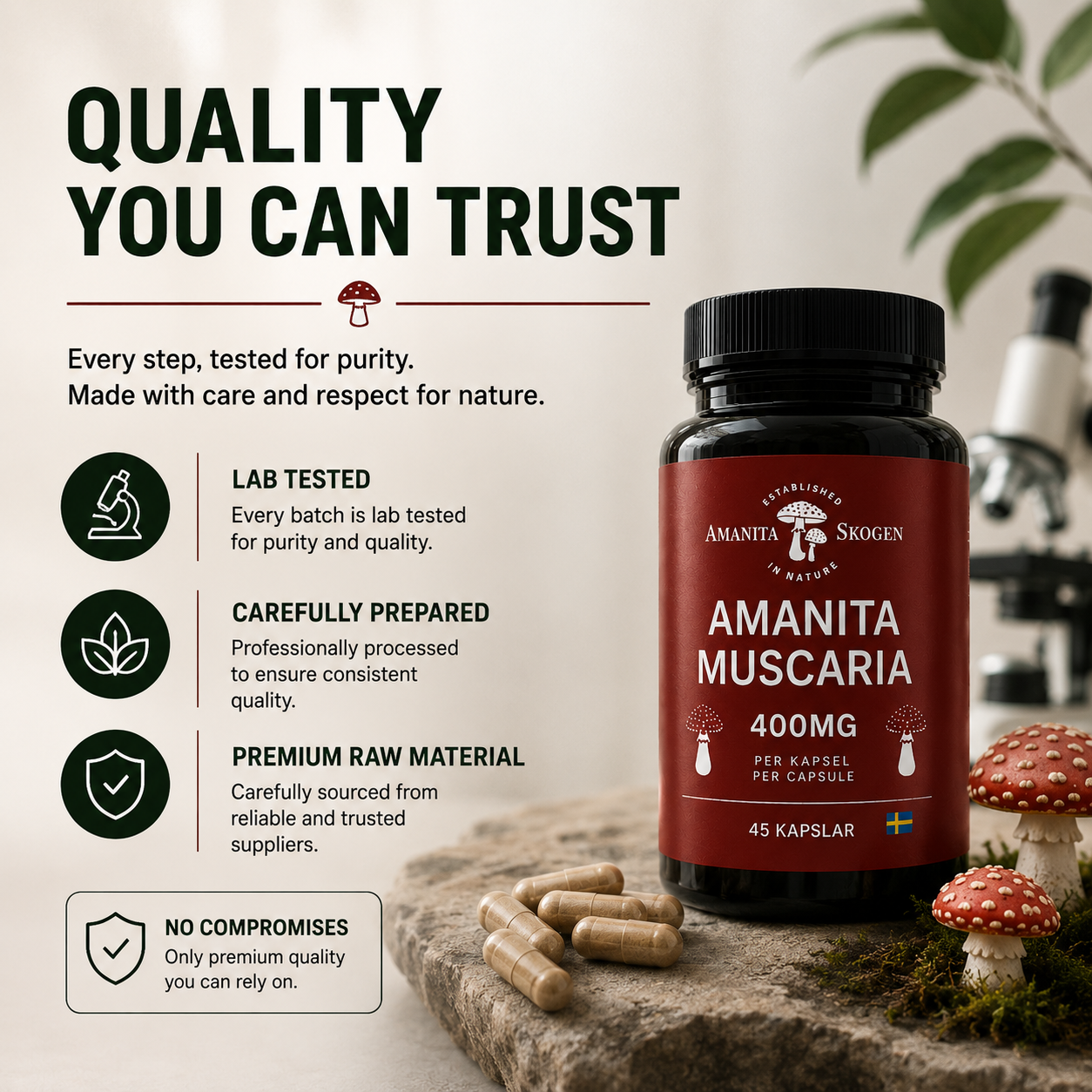 Amanita Muscaria - 400mg